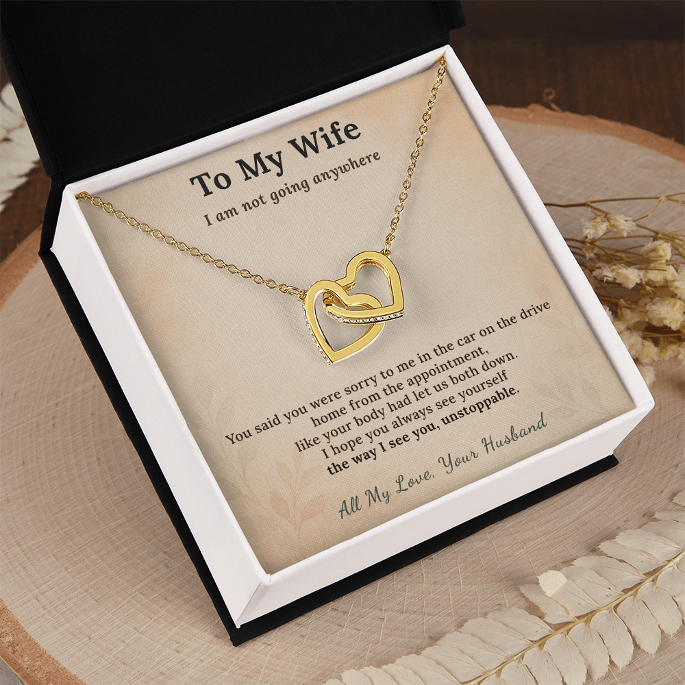 TTC Soulmate Necklace Heartfelt Gift From Partner | Message Card | Two Hearts Pendant