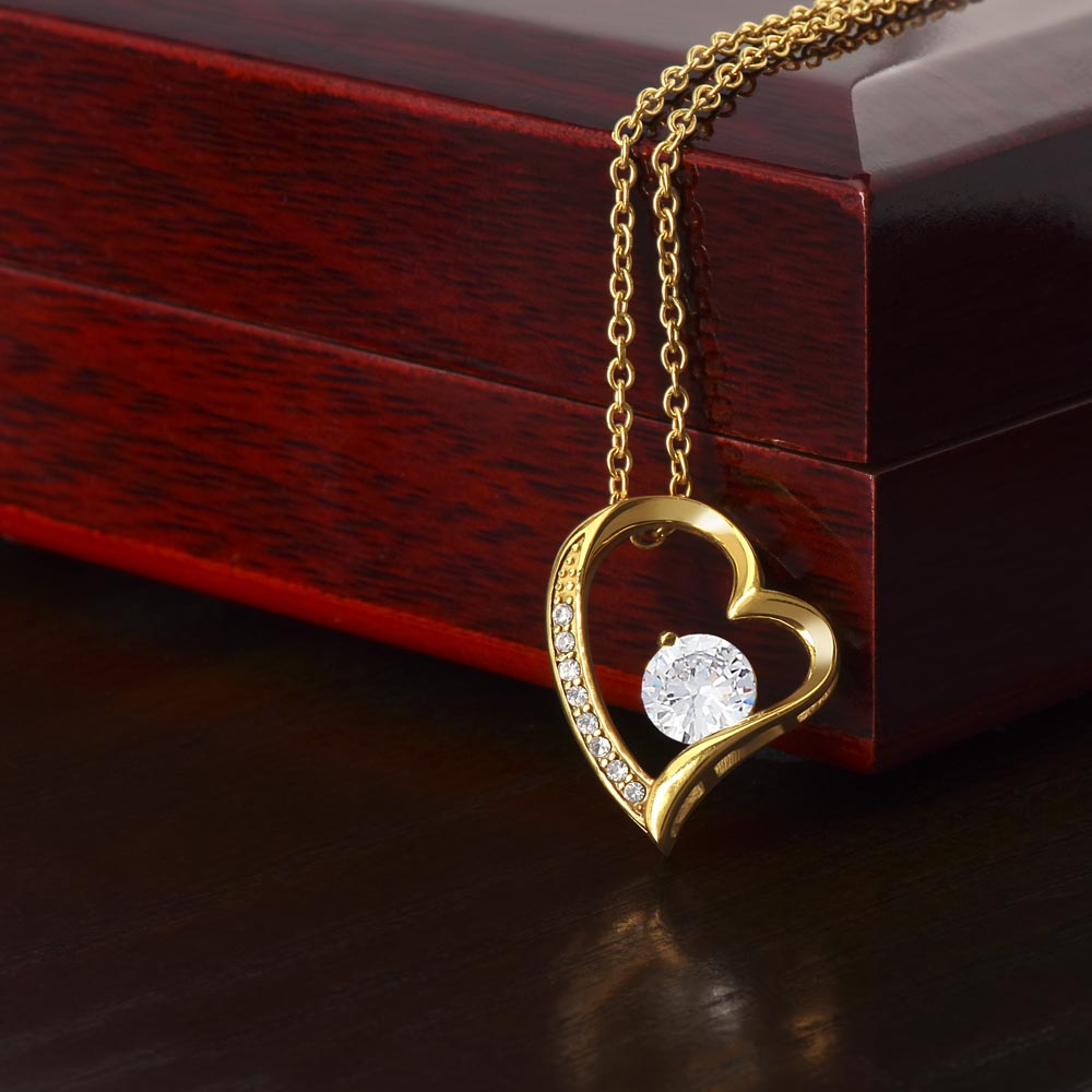 Wife Menopause Necklace Birthday Gift From Husband | Message Card | Heart Pendant Hot Flash Humor