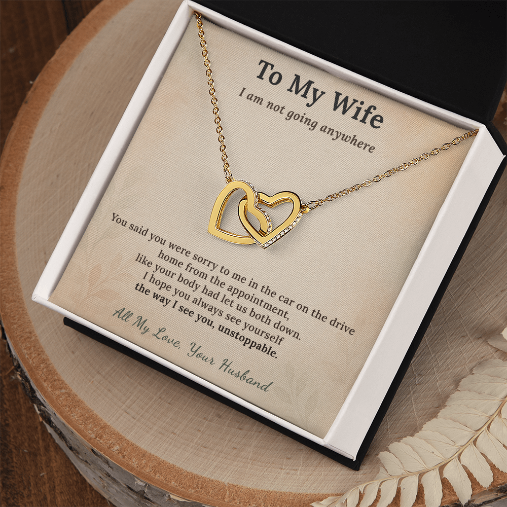 TTC Soulmate Necklace Heartfelt Gift From Partner | Message Card | Two Hearts Pendant
