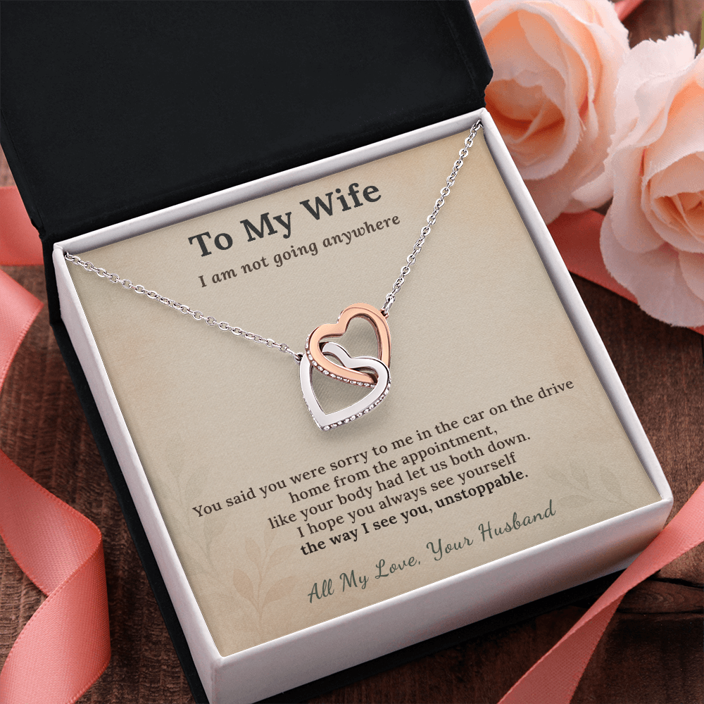 TTC Soulmate Necklace Heartfelt Gift From Partner | Message Card | Two Hearts Pendant