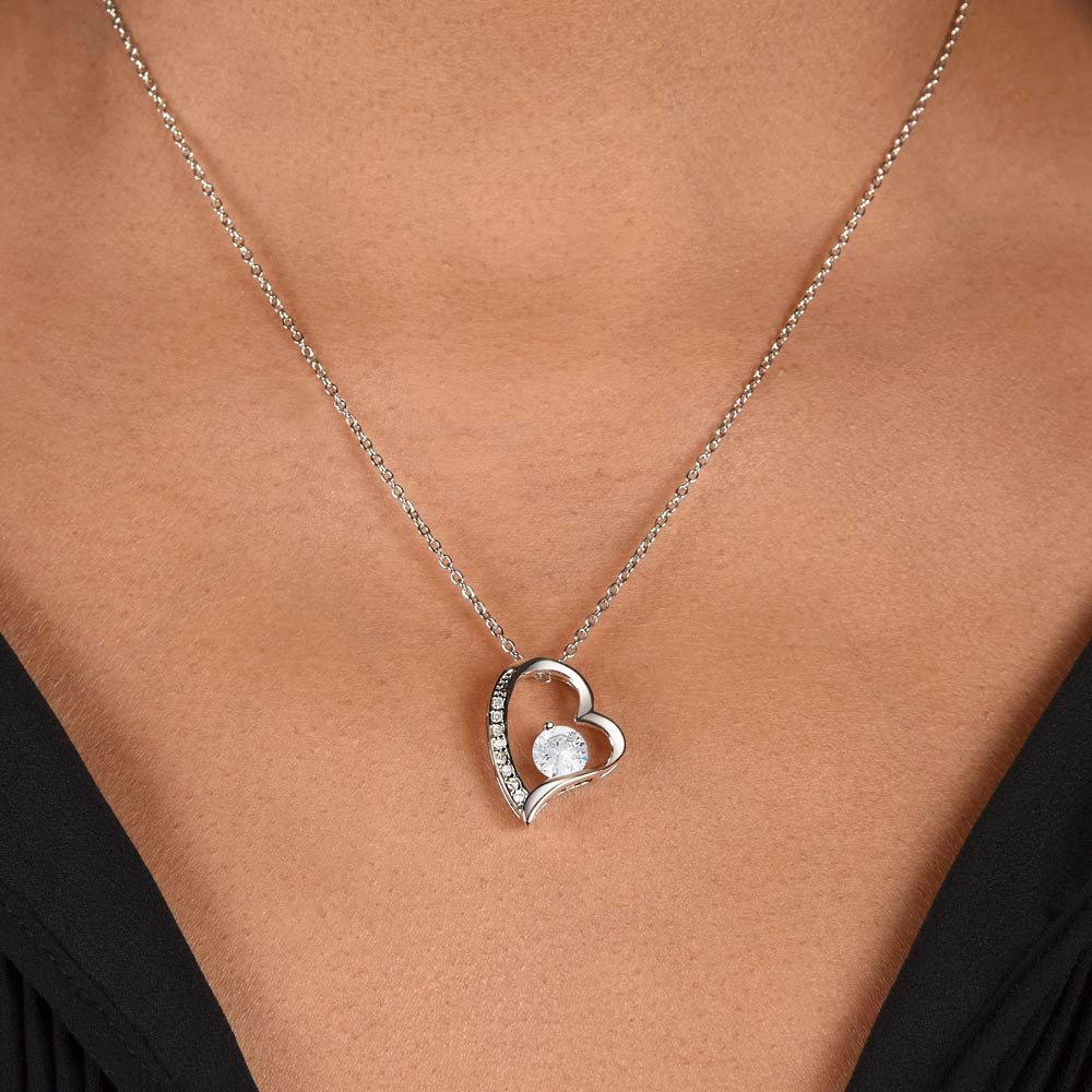 Runner Wife Necklace Marathon Finisher Gift From Husband | Message Card | Heart Pendant Keepsake